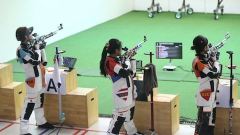 Tiếc cho Mộng Tuyền ở chung kết môn bắn súng!